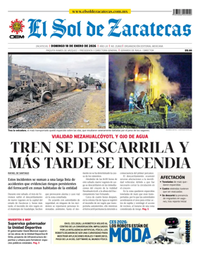 Cover of El Sol de Zacatecas