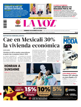 Cover of La Voz de la Frontera