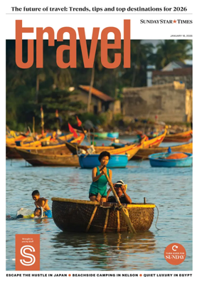 Cover of Sunday Star Times Travel