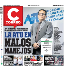 Cover of Diario Correo