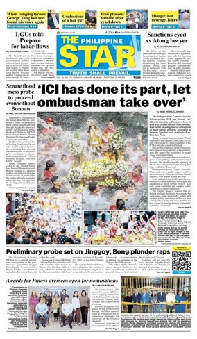 Cover of The Philippine Star