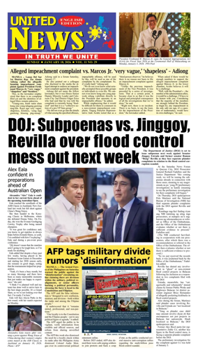 Cover of United News - English Edition