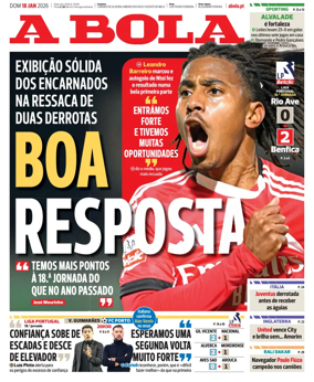 Cover of A BOLA (Portuguese)