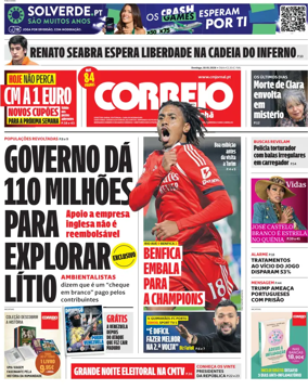 Cover of Correio da Manha Weekend