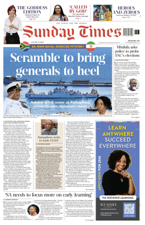 Cover of Sunday Times