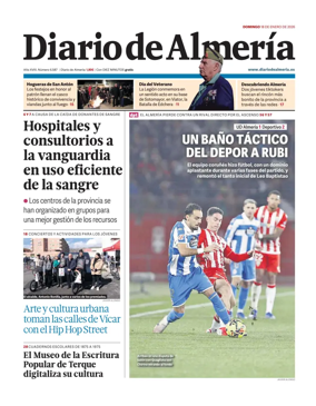 Cover of Diario de Almeria