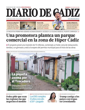 Cover of Diario de Cadiz