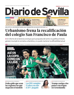 Cover of Diario de Sevilla