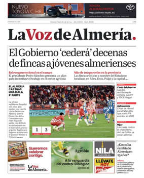 Cover of La Voz de Almeria