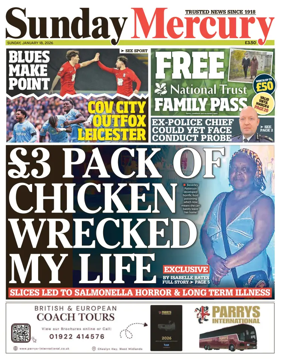 Cover of Sunday Mercury