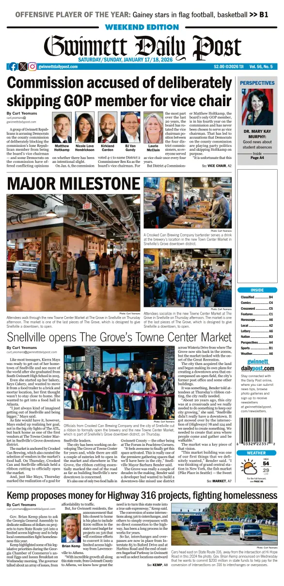 Cover of Gwinnett Daily Post