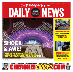 Cover of Philadelphia Daily News
