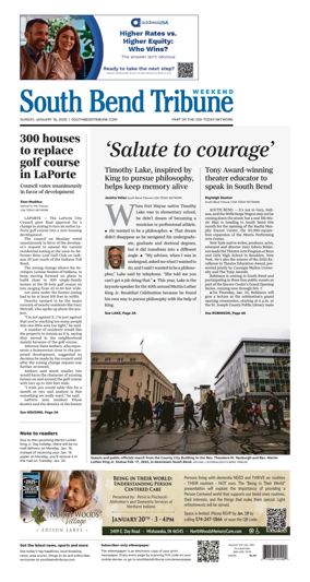 Cover of South Bend Tribune