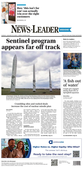 Cover of Springfield News-Leader