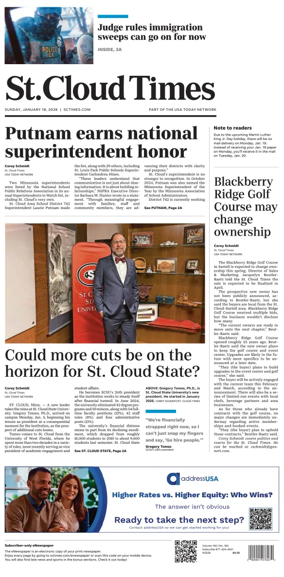 Cover of St. Cloud Times