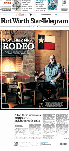 Cover of Star-Telegram (Sunday)