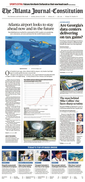 Cover of The Atlanta Journal-Constitution