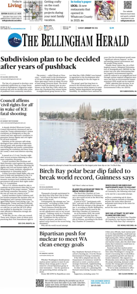 Cover of The Bellingham Herald (Sunday)
