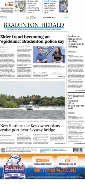 Cover of The Bradenton Herald (Sunday)