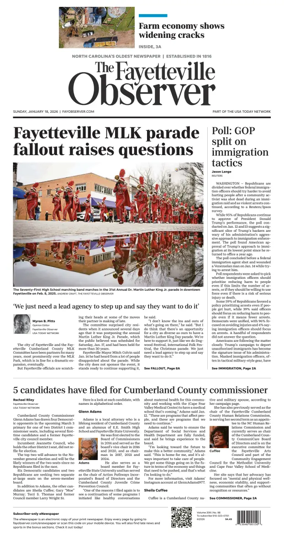 Cover of The Fayetteville Observer