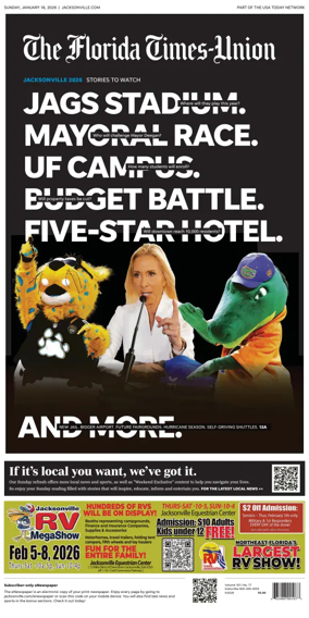 Cover of The Florida Times-Union