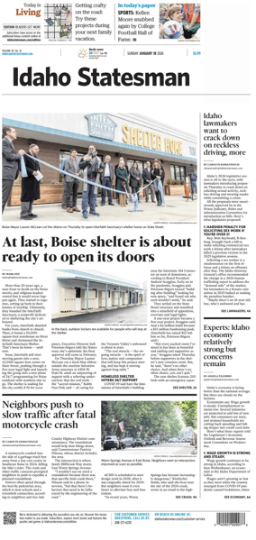 Cover of The Idaho Statesman (Sunday)