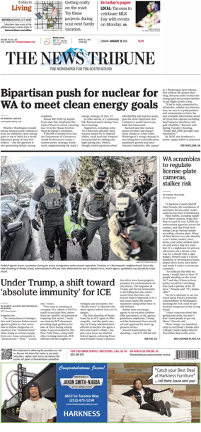 Cover of The News Tribune