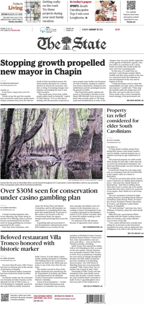 Cover of The State (Sunday)