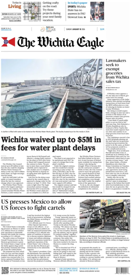 Cover of The Wichita Eagle (Sunday)