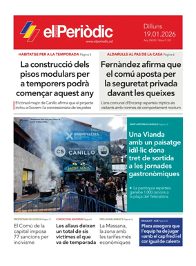 Cover of El Periodic D'Andorra