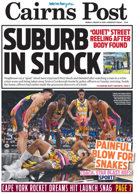 Cover of The Cairns Post