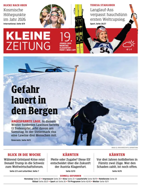 Cover of Kleine Zeitung Kaernten