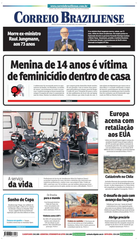Cover of Correio Braziliense