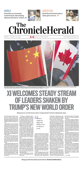 Cover of The Chronicle Herald (Provincial)
