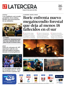 Cover of La Tercera