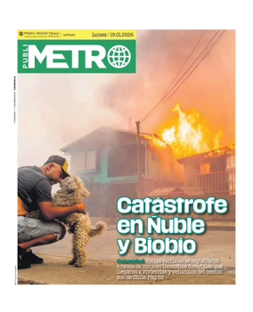 Cover of Publimetro Chile