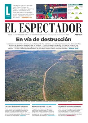 Cover of El Espectador