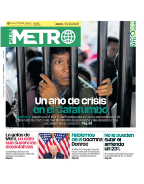 Cover of Publimetro Colombia