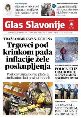 Cover of Glas Slavonije