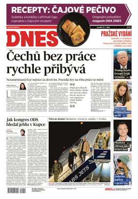 Cover of Dnes Prague Edition