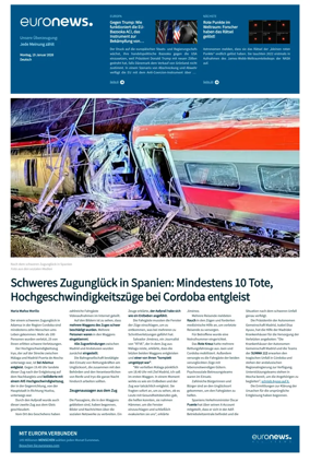 Cover of Euronews (German Edition)