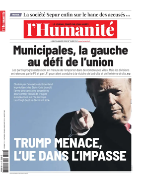 Cover of L'HUMANITE