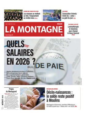 Cover of La Montagne (Moulins)