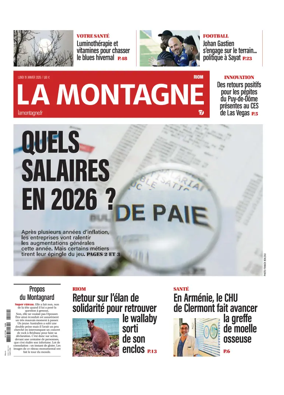 Cover of La Montagne (Riom)