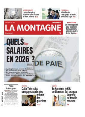 Cover of La Montagne (Thiers-Ambert)