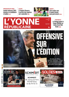 Cover of L'Yonne Republicaine