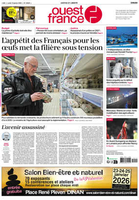 Cover of Ouest France (Dinan)