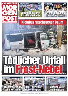 Cover of Chemnitzer Morgenpost