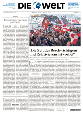 Cover of Die Welt