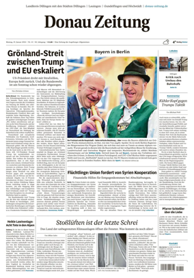 Cover of Donau Zeitung